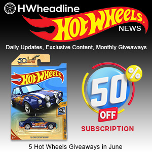 Customized VW Drag Bus Hot Wheels 2005 Treasure Hunt - HWtreasure.com